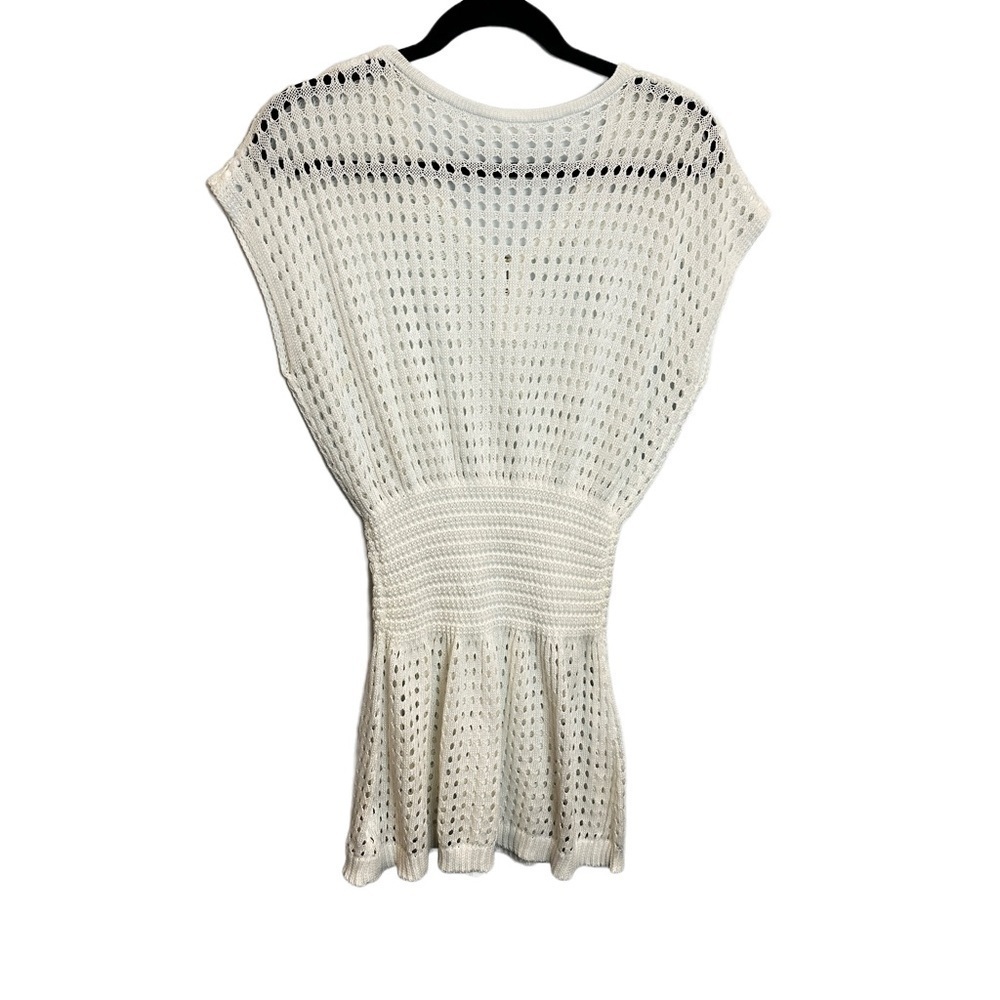 CupShe Crochet Knit V-neck Swim Cover Up - Tunic Top M - Picture 2 of 6